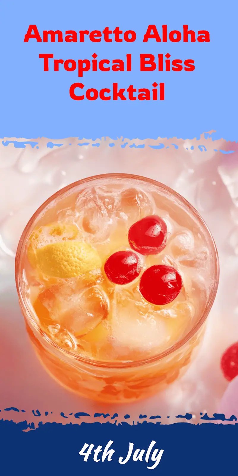 Amaretto Aloha Cocktail