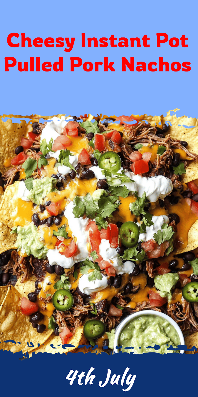 Instant Pot Pulled Pork Nachos Recipe