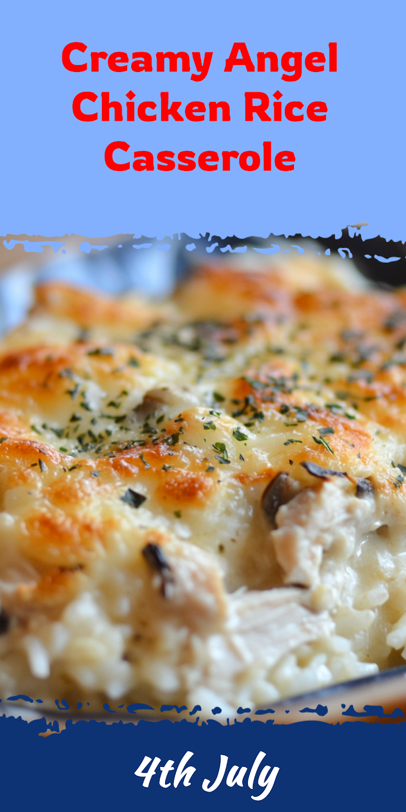 Angel Chicken Rice Casserole