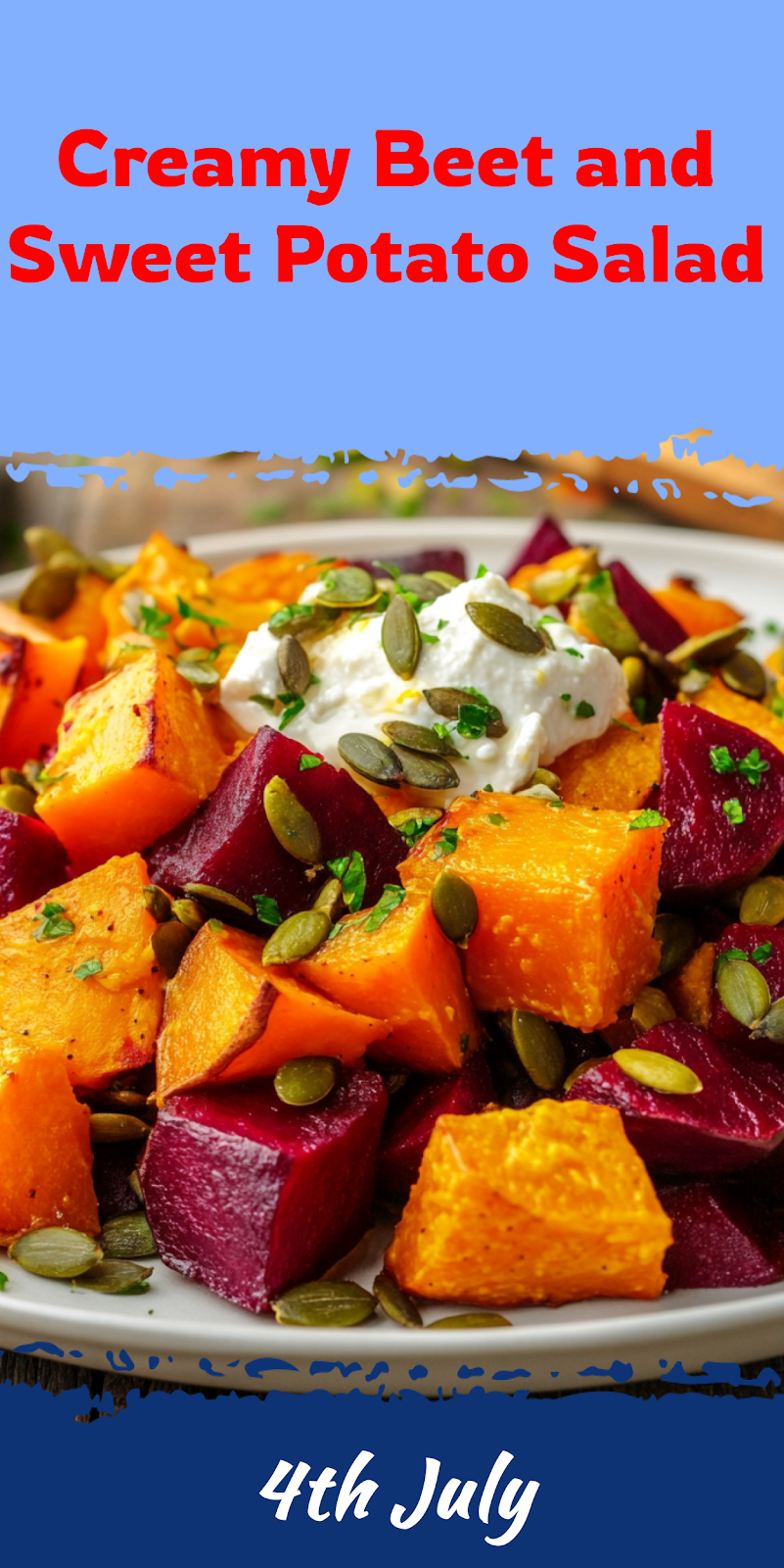 Beet and Sweet Potato Salad