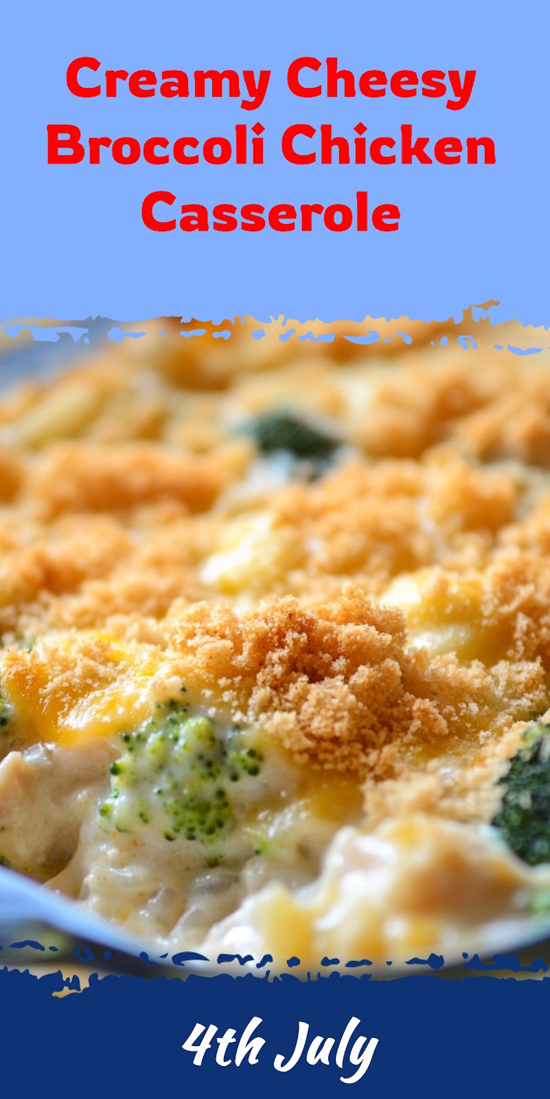 Cheesy Broccoli Chicken Casserole