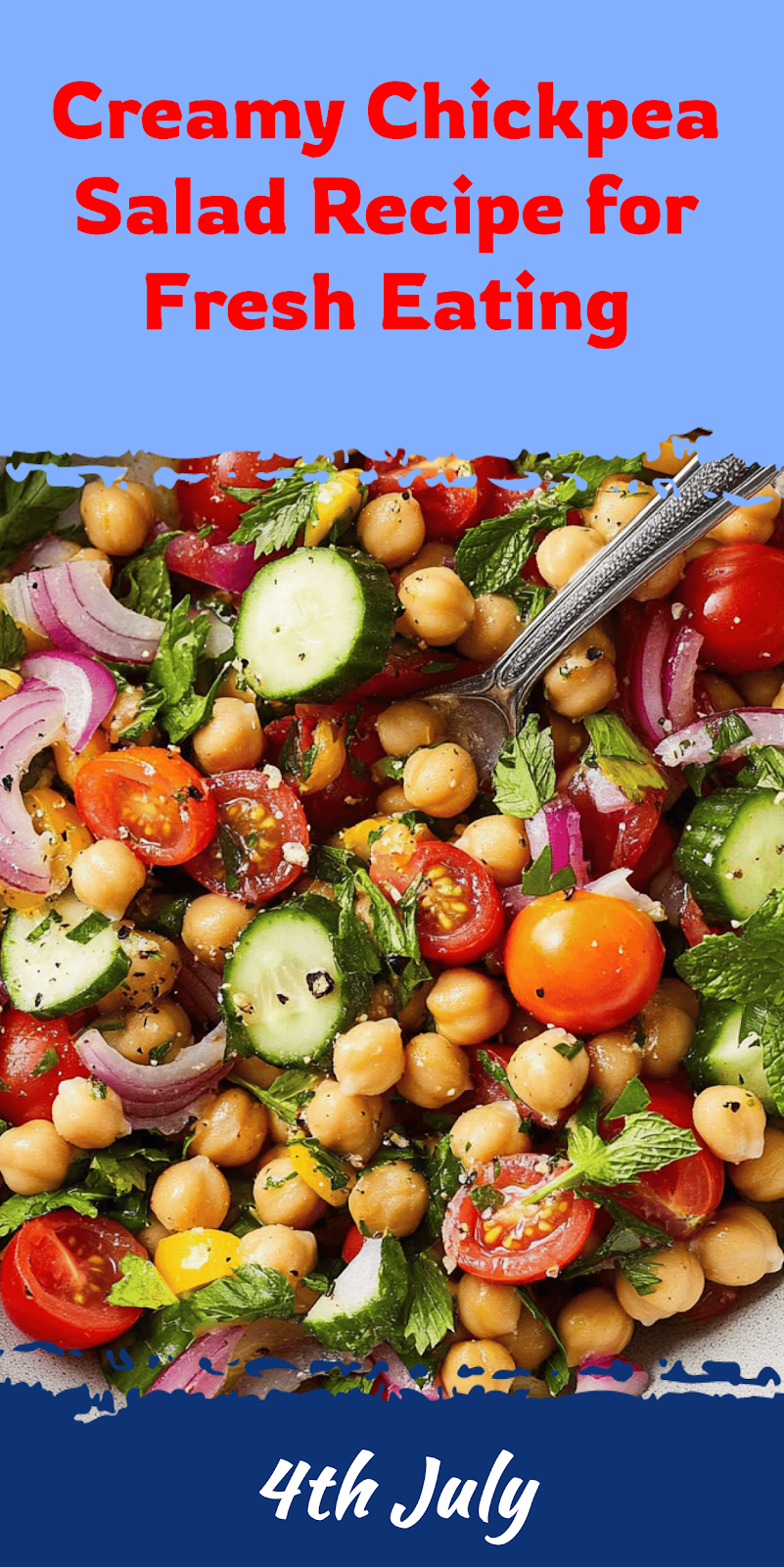 Chickpea Salad Recipe for Fresh Eating