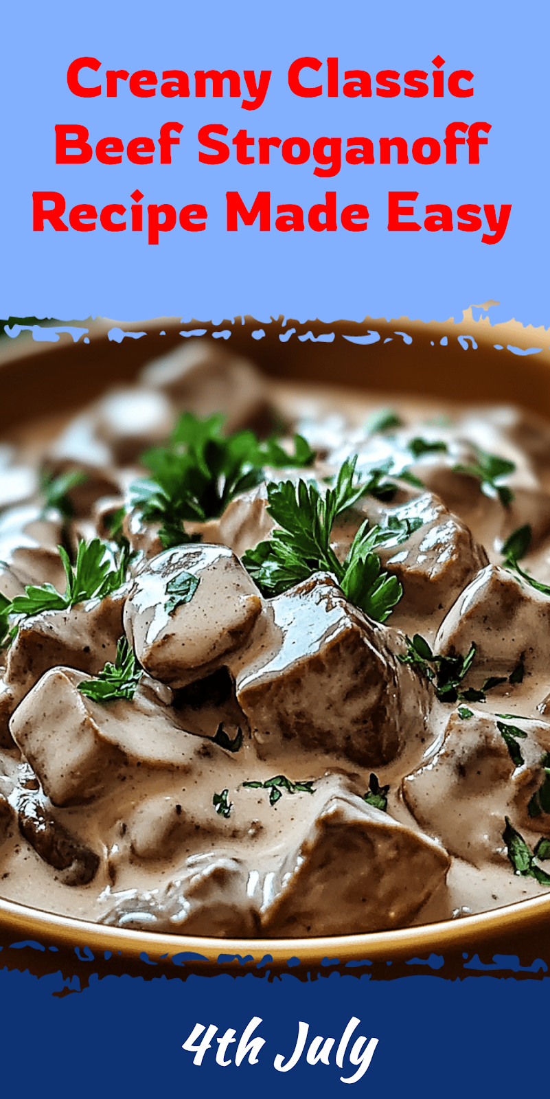 Classic Beef Stroganoff Recipe Made Easy