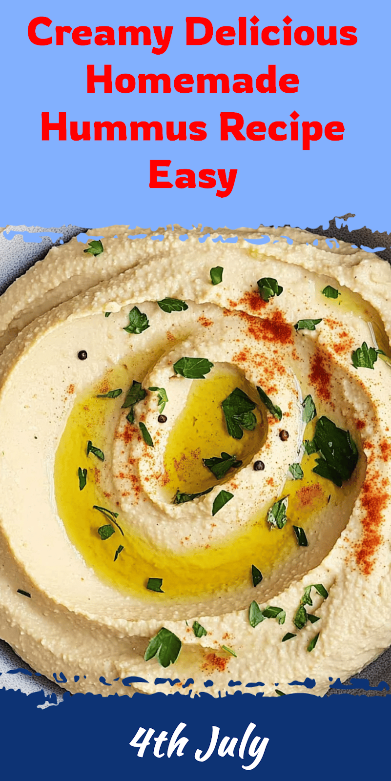 Creamy Homemade Hummus Recipe Made Easy