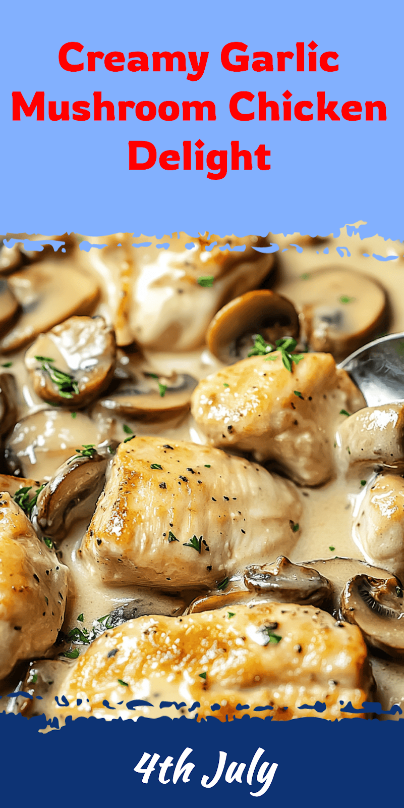 Creamy Mushroom Chicken Recipe Delight