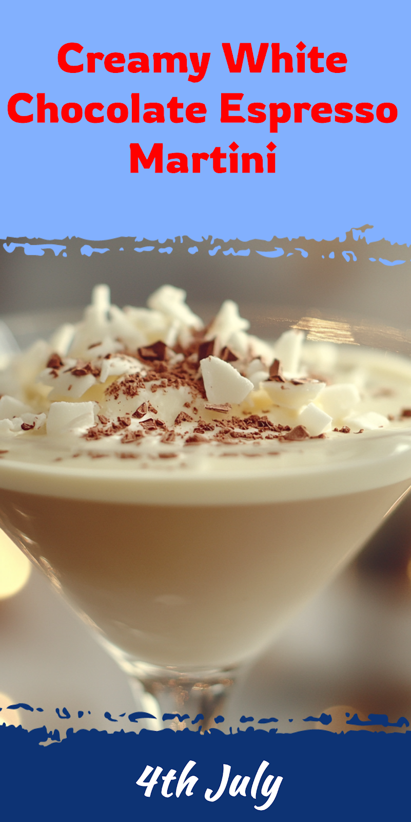 White Chocolate Espresso Martini