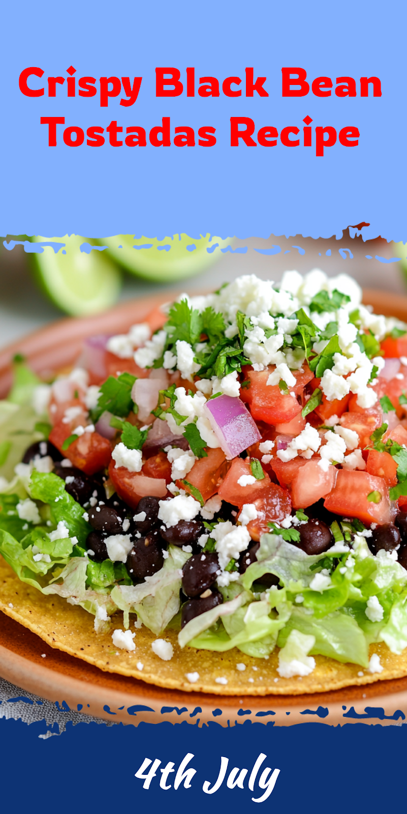 Black Bean Tostadas Recipe