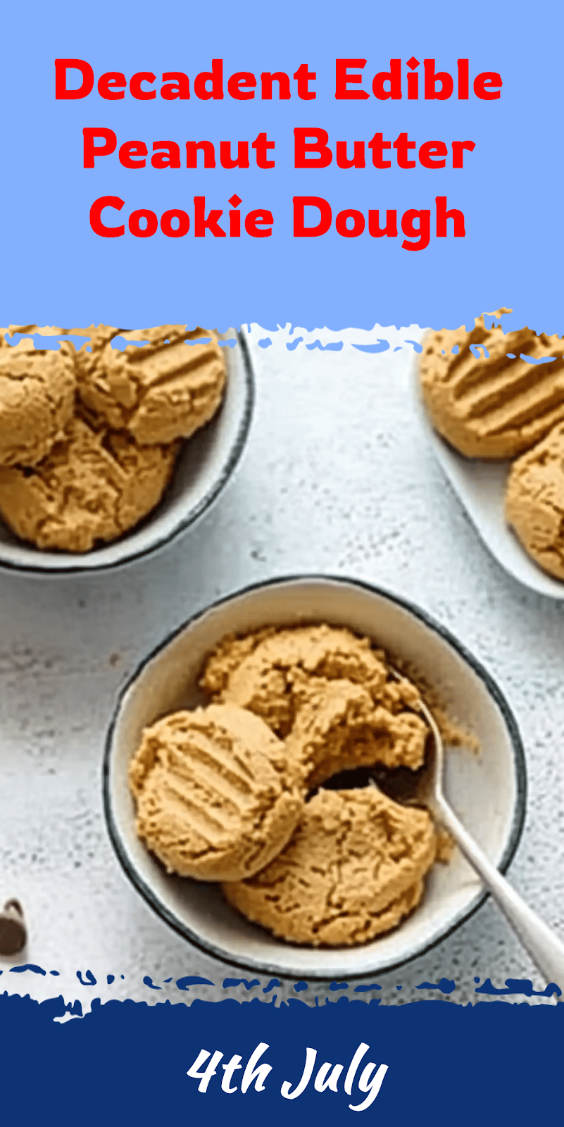 Edible Peanut Butter Cookie Dough Recipe