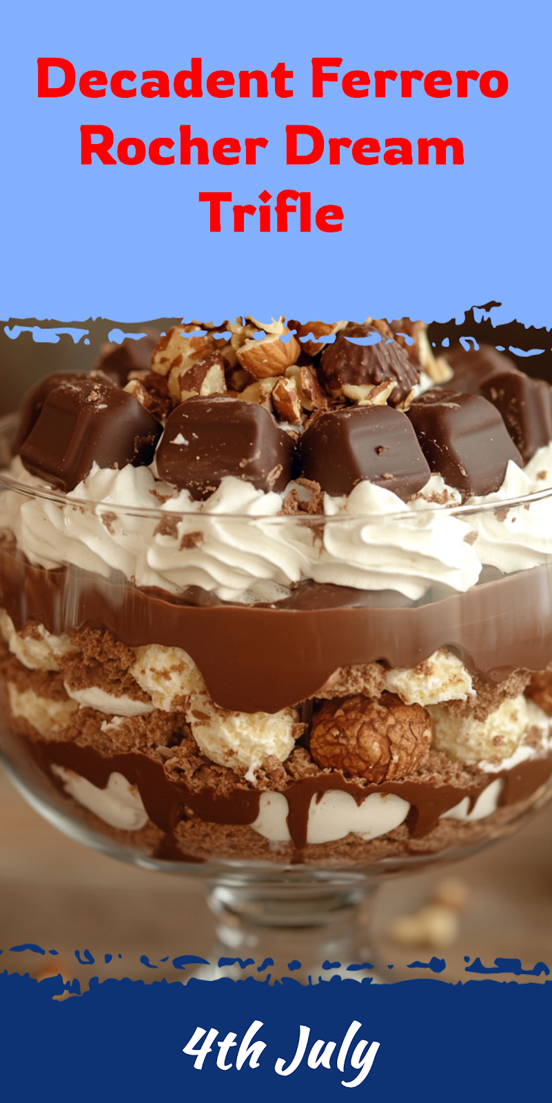 Ferrero Rocher Fantasy Trifle