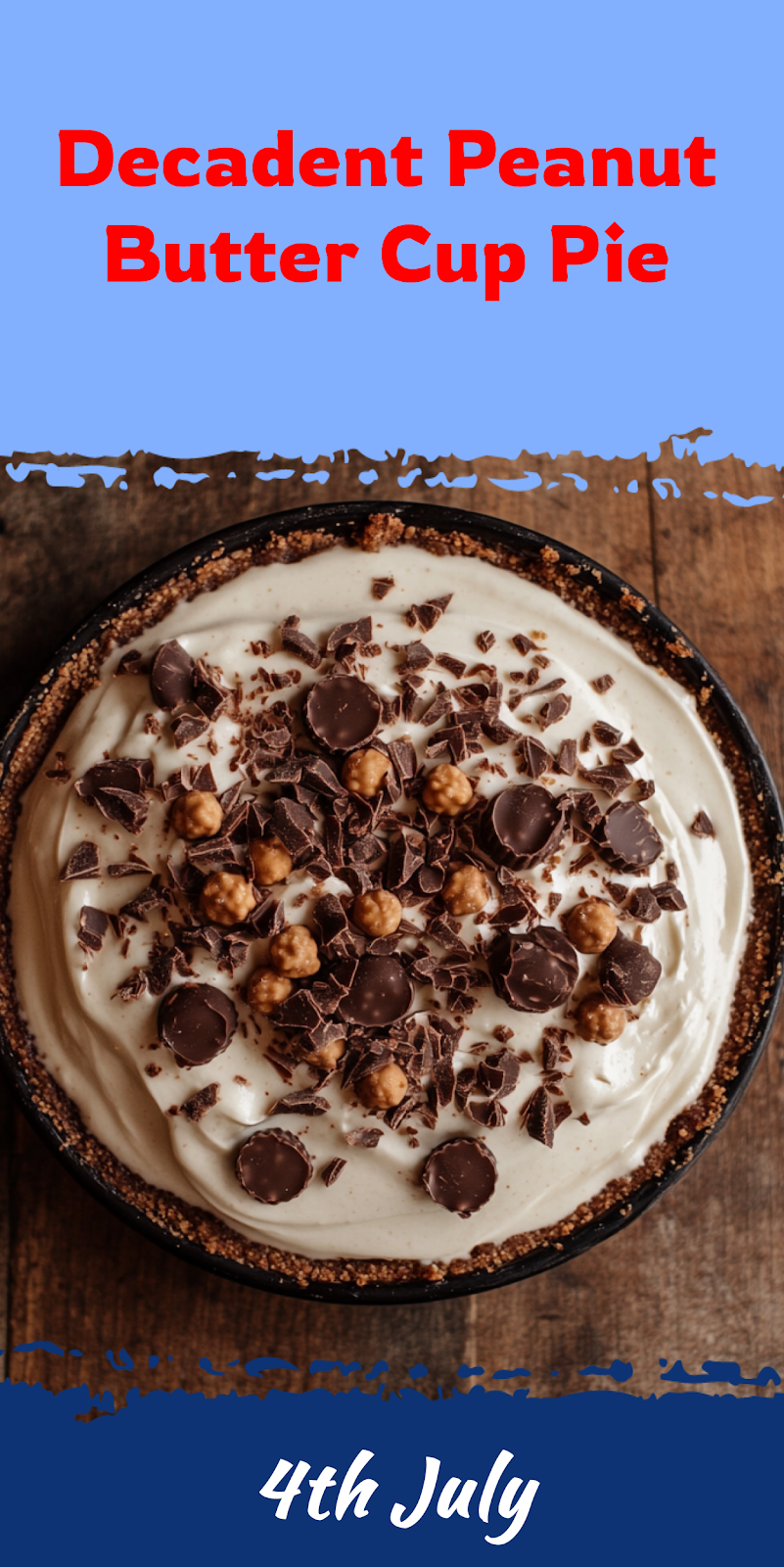 Peanut Butter Cup Pie