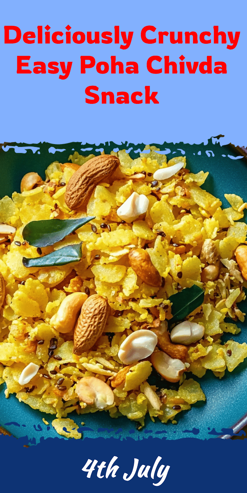 Easy Poha Chivda Recipe for Crunchy Snack