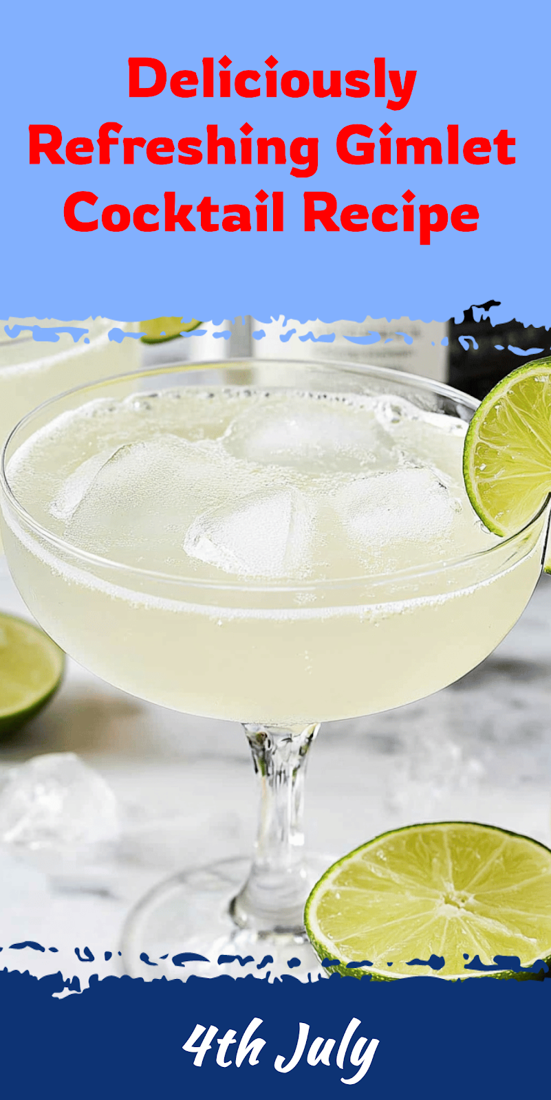 Refreshing Gimlet Cocktail Recipe