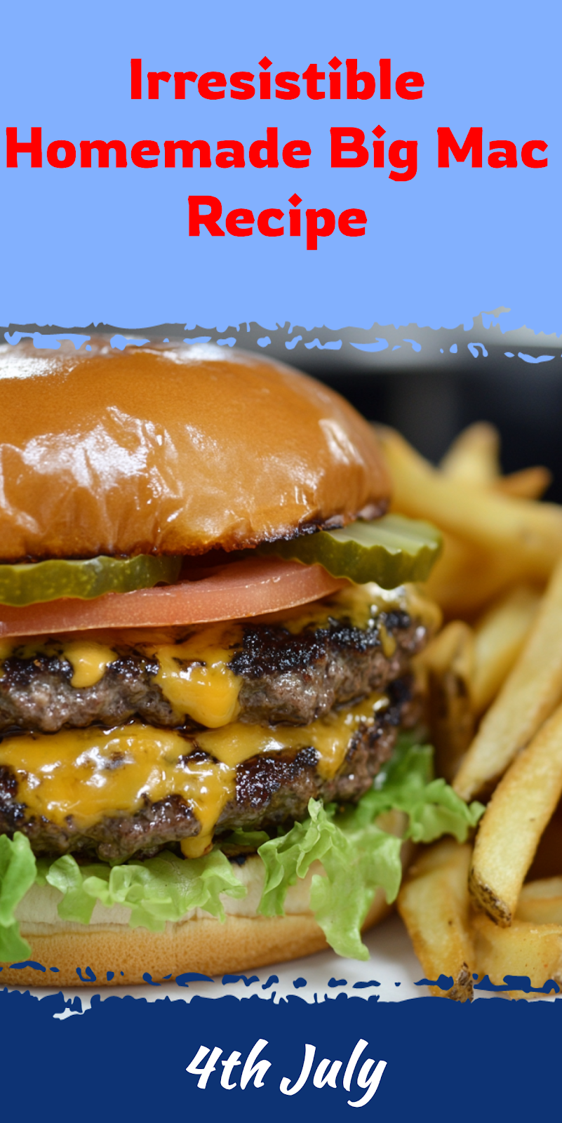 Homemade Big Mac Recipe