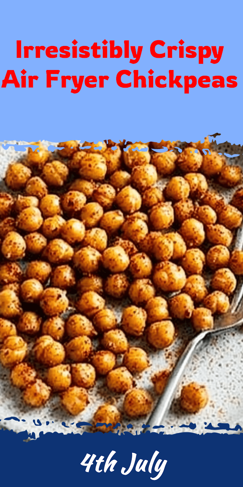 Crispy Air Fryer Chickpeas Recipe