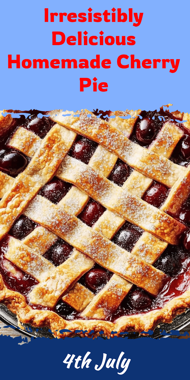 Delicious Homemade Cherry Pie Recipe