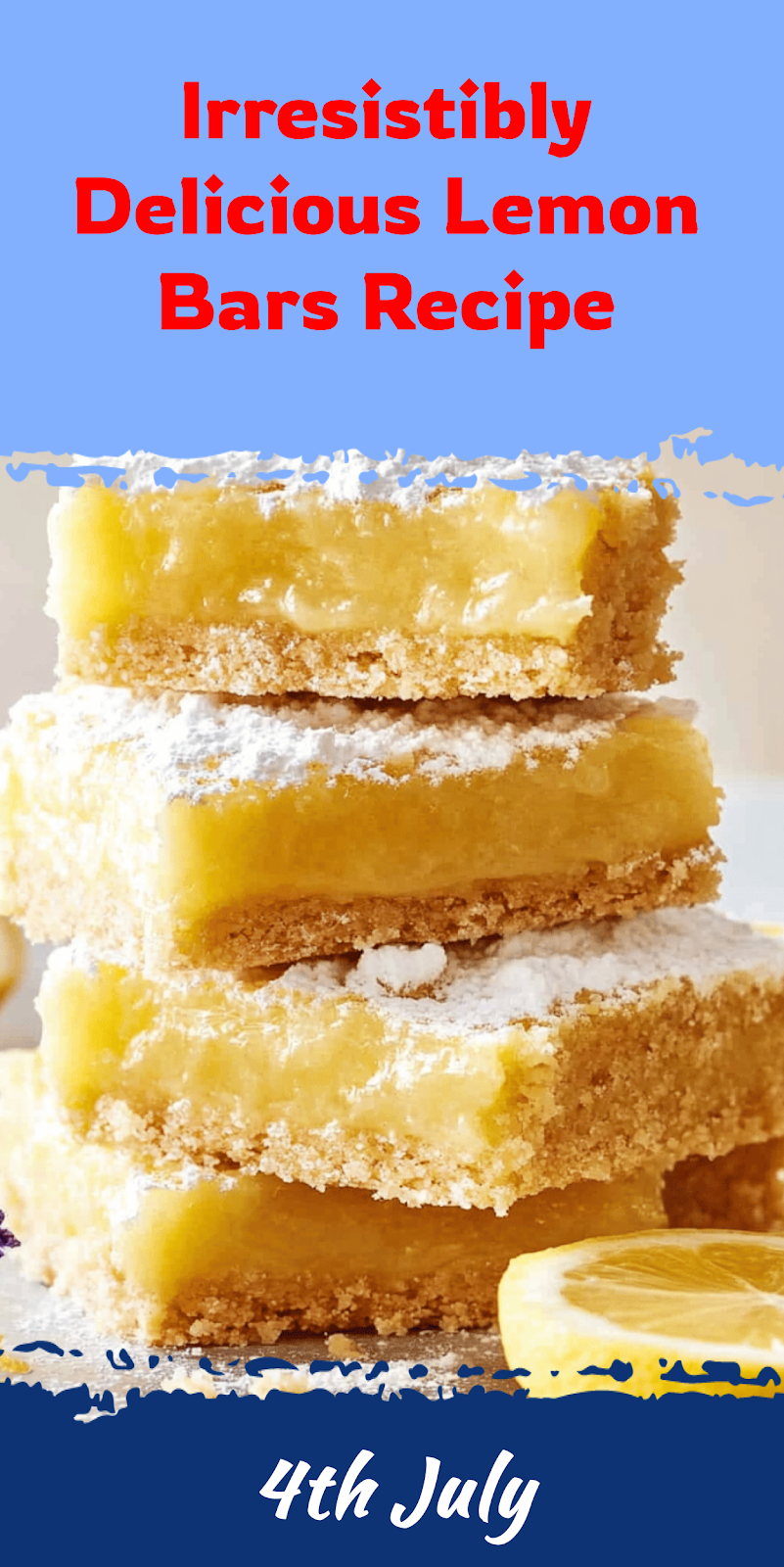 Lemon Bars Recipe for Perfect Sweetness