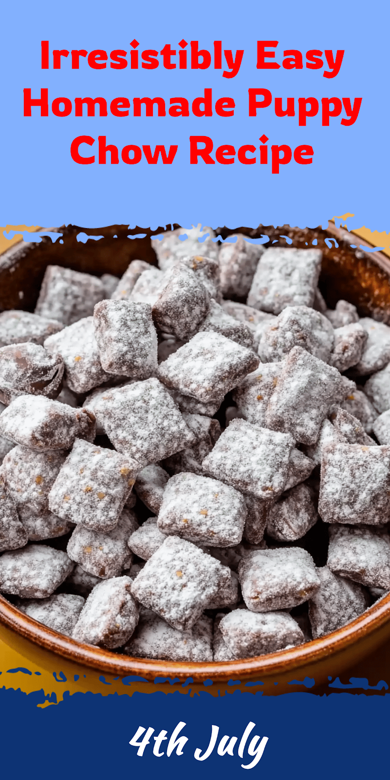 Easy Homemade Puppy Chow Recipe