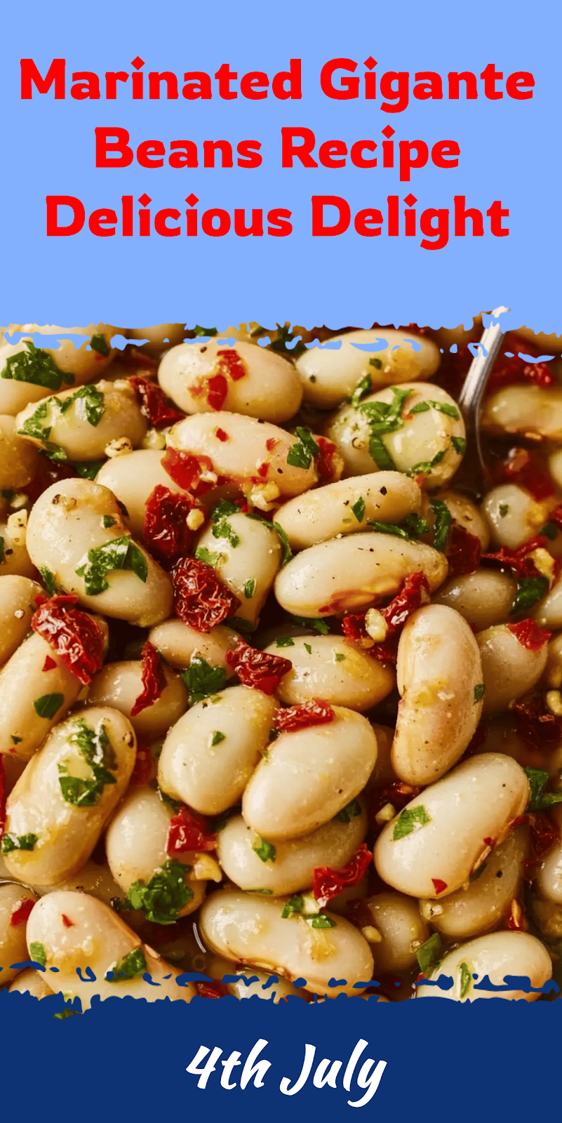 Marinated Gigante Beans Recipe Delight