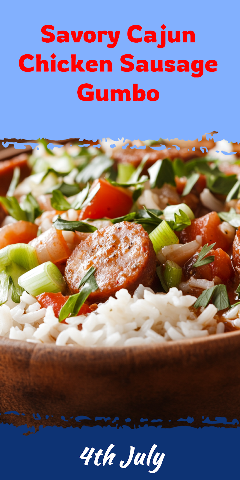 Cajun Chicken Sausage Gumbo