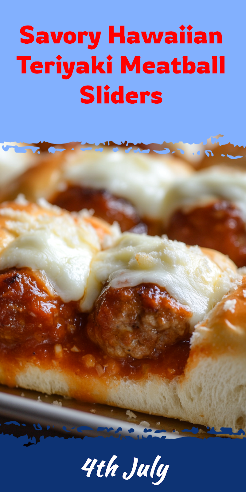 Hawaiian Meatball Sliders