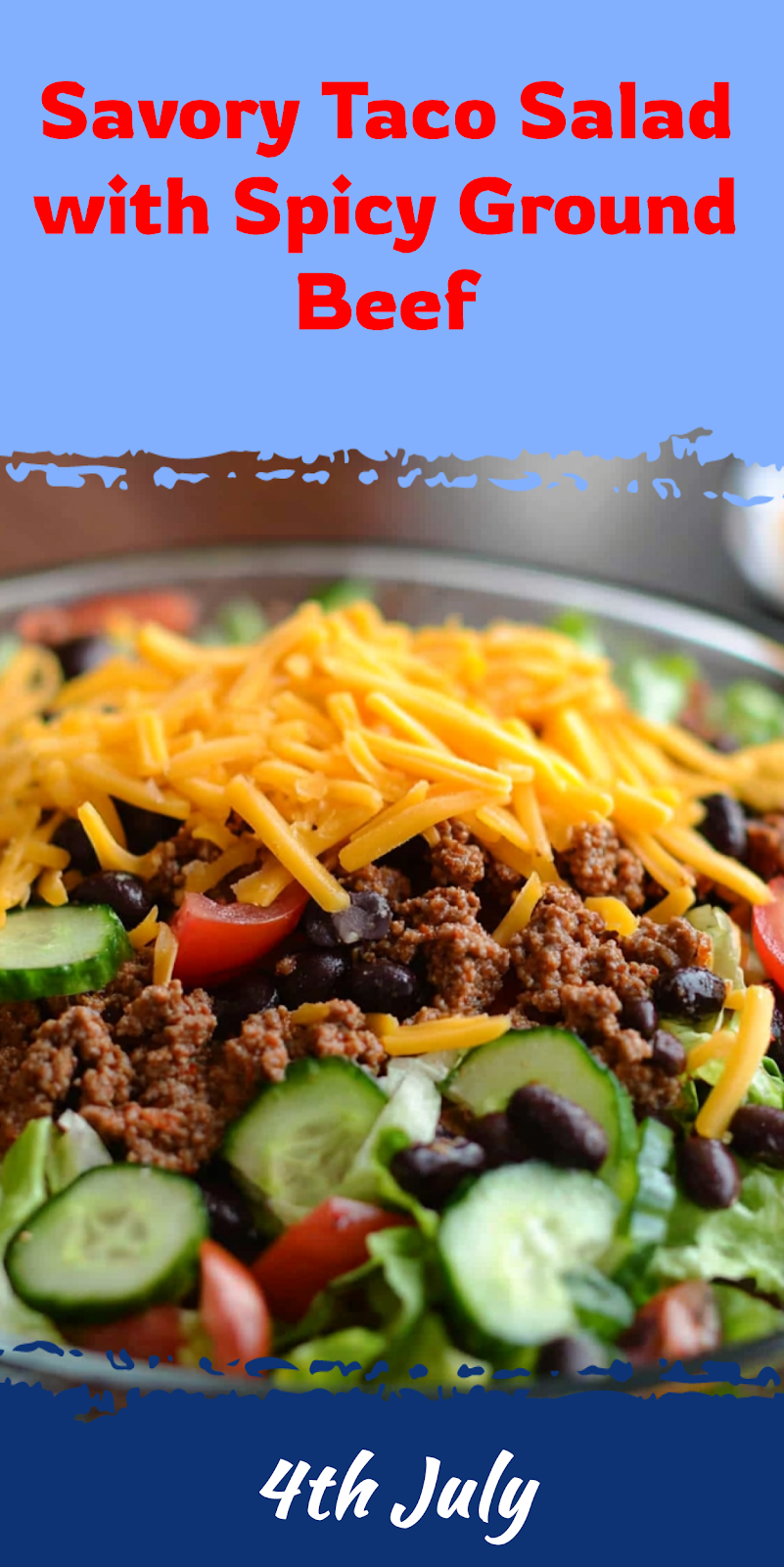 Taco Salad with Ground Beef