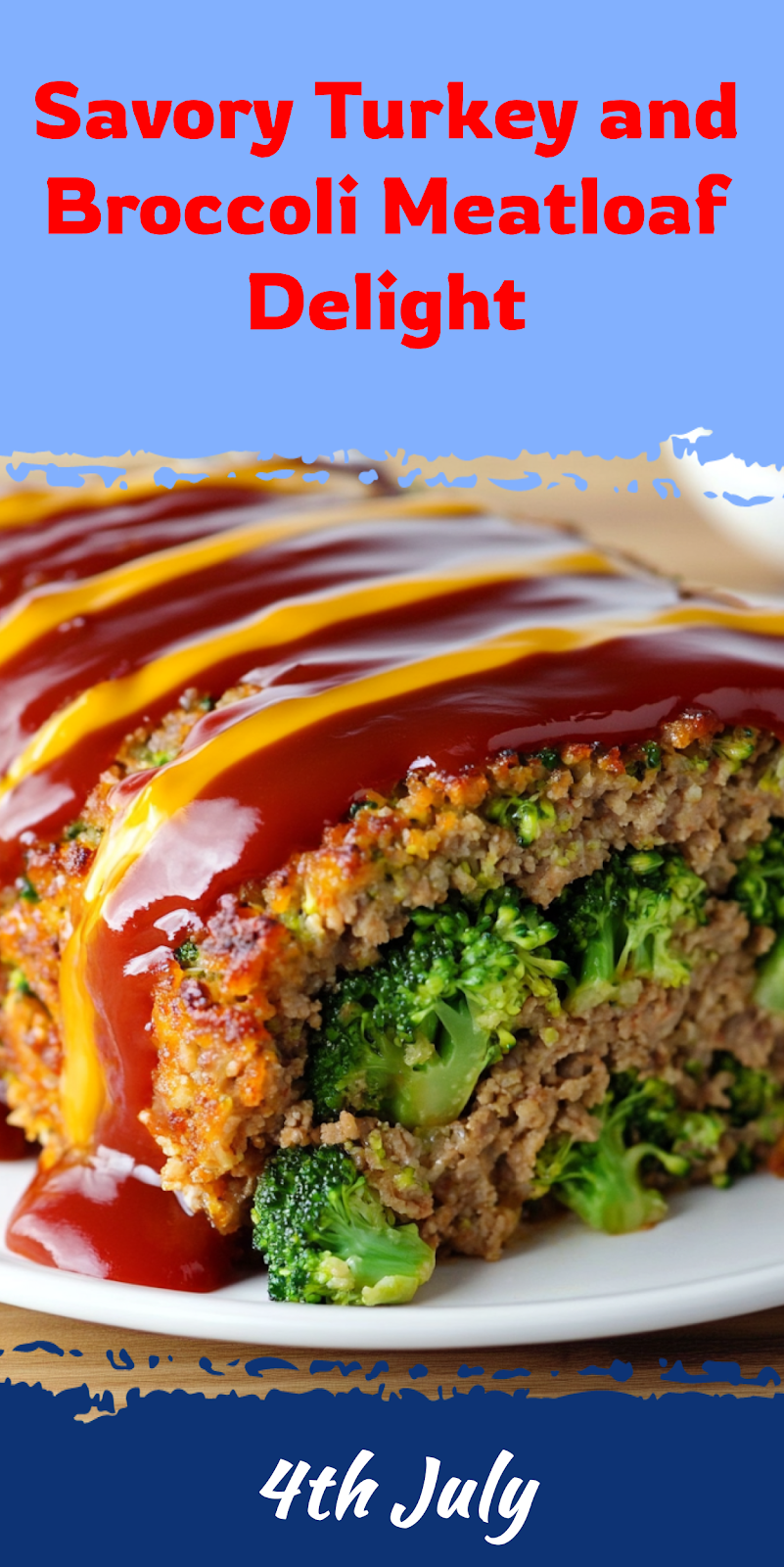 Turkey and Broccoli Meatloaf