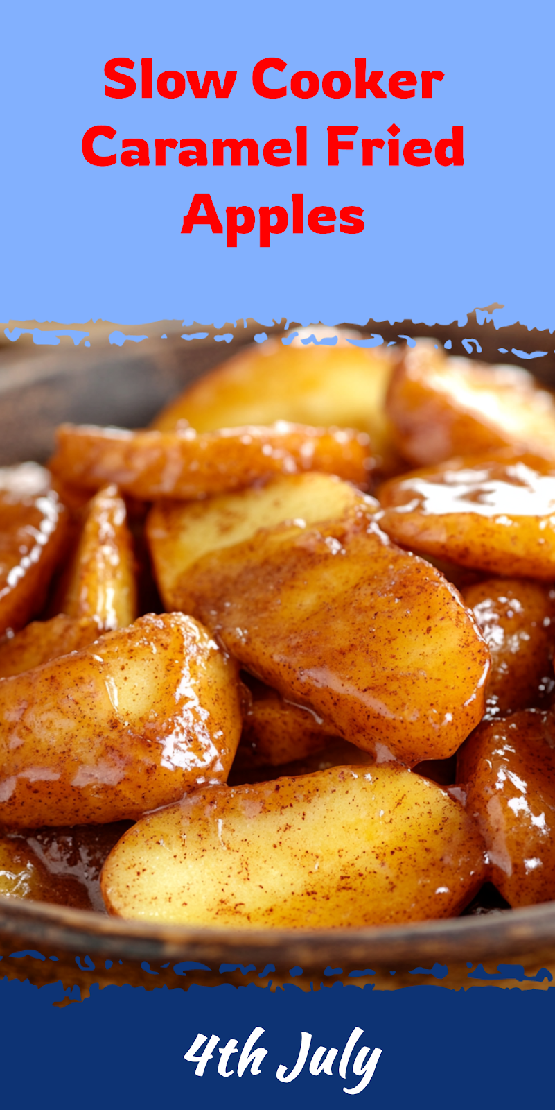 Slow Cooker Fried Apples