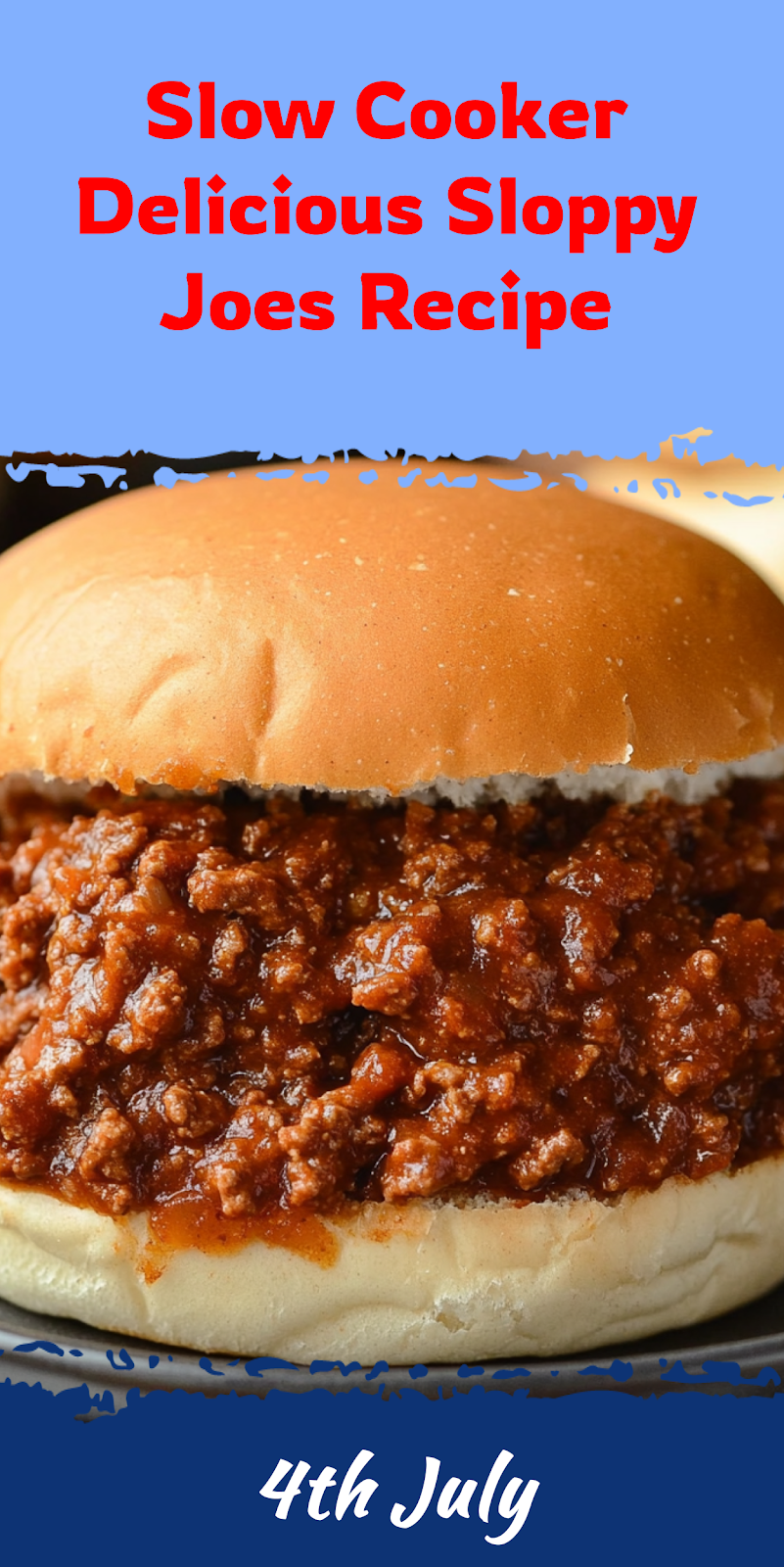 Slow Cooker Sloppy Joes Recipe