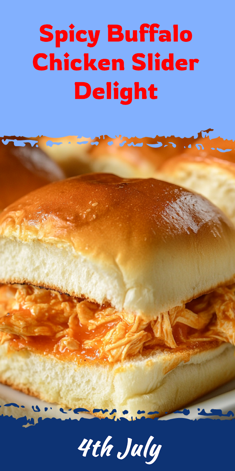 Buffalo Chicken Slider Delight
