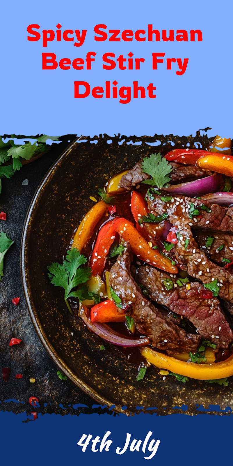 Szechuan Beef Stir Fry