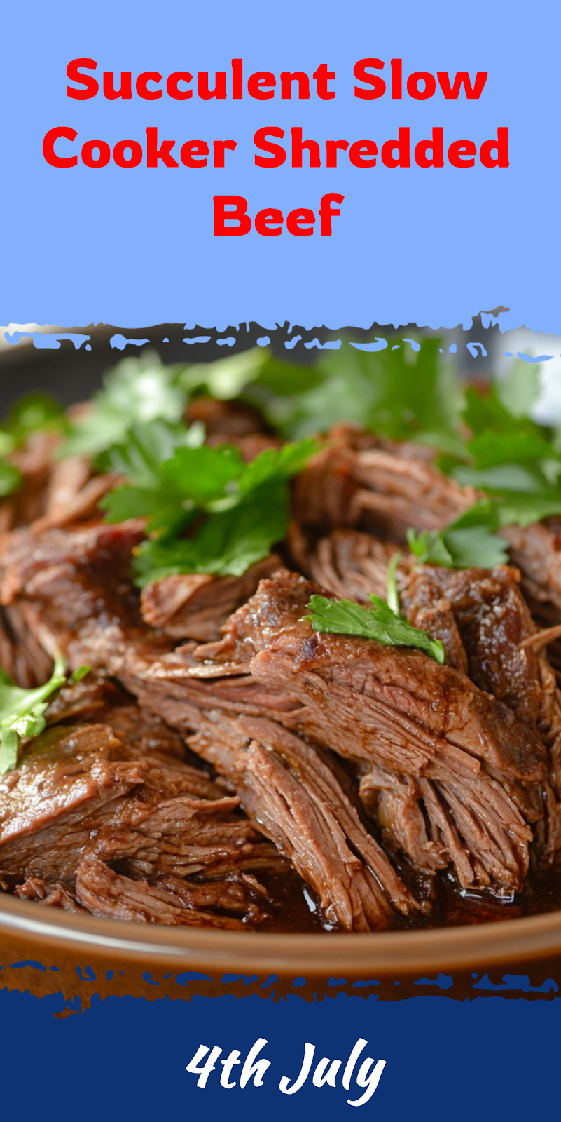 Slow Cooker Shredded Beef Recipe
