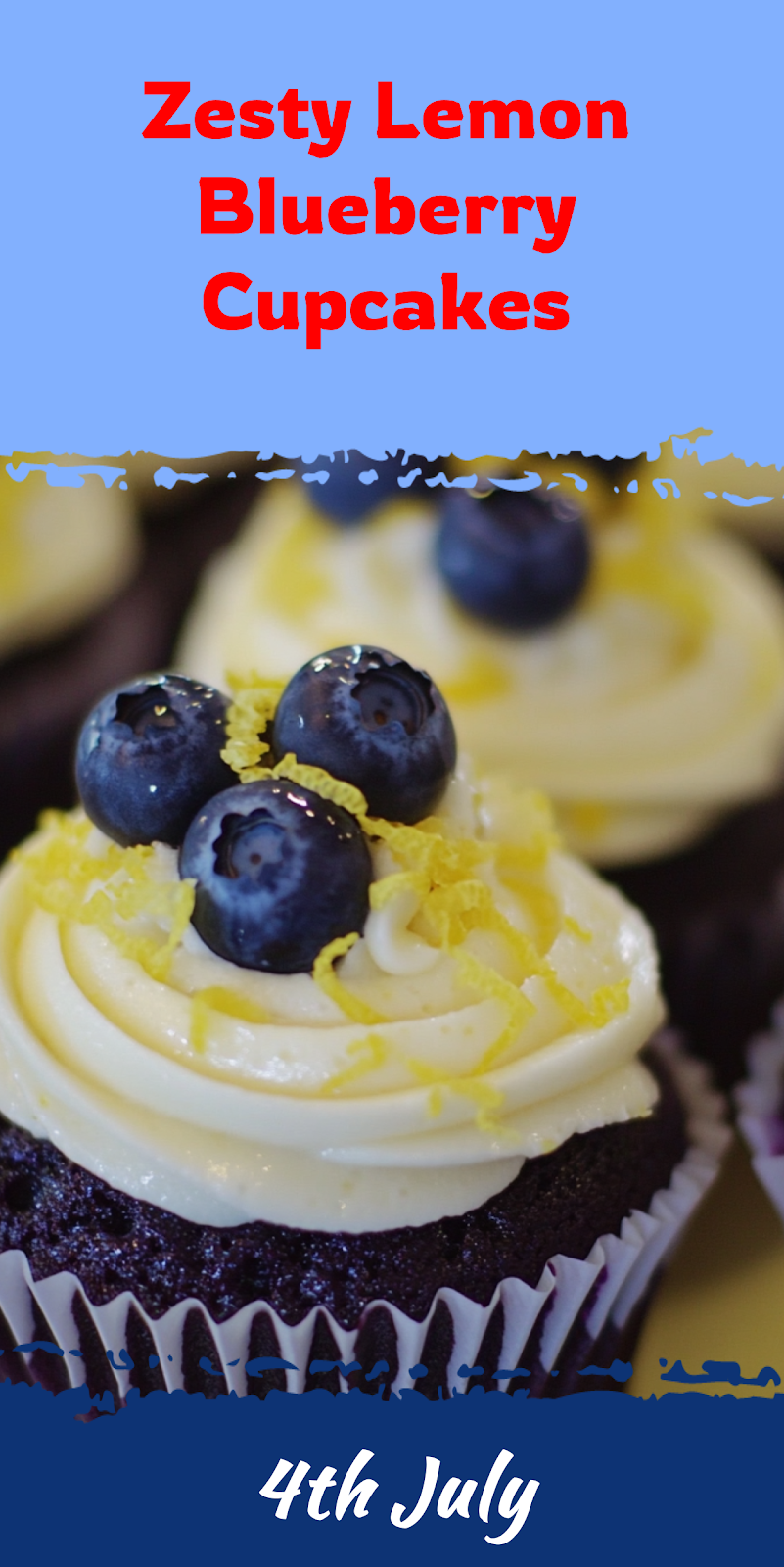 Lemon Blueberry Cupcakes