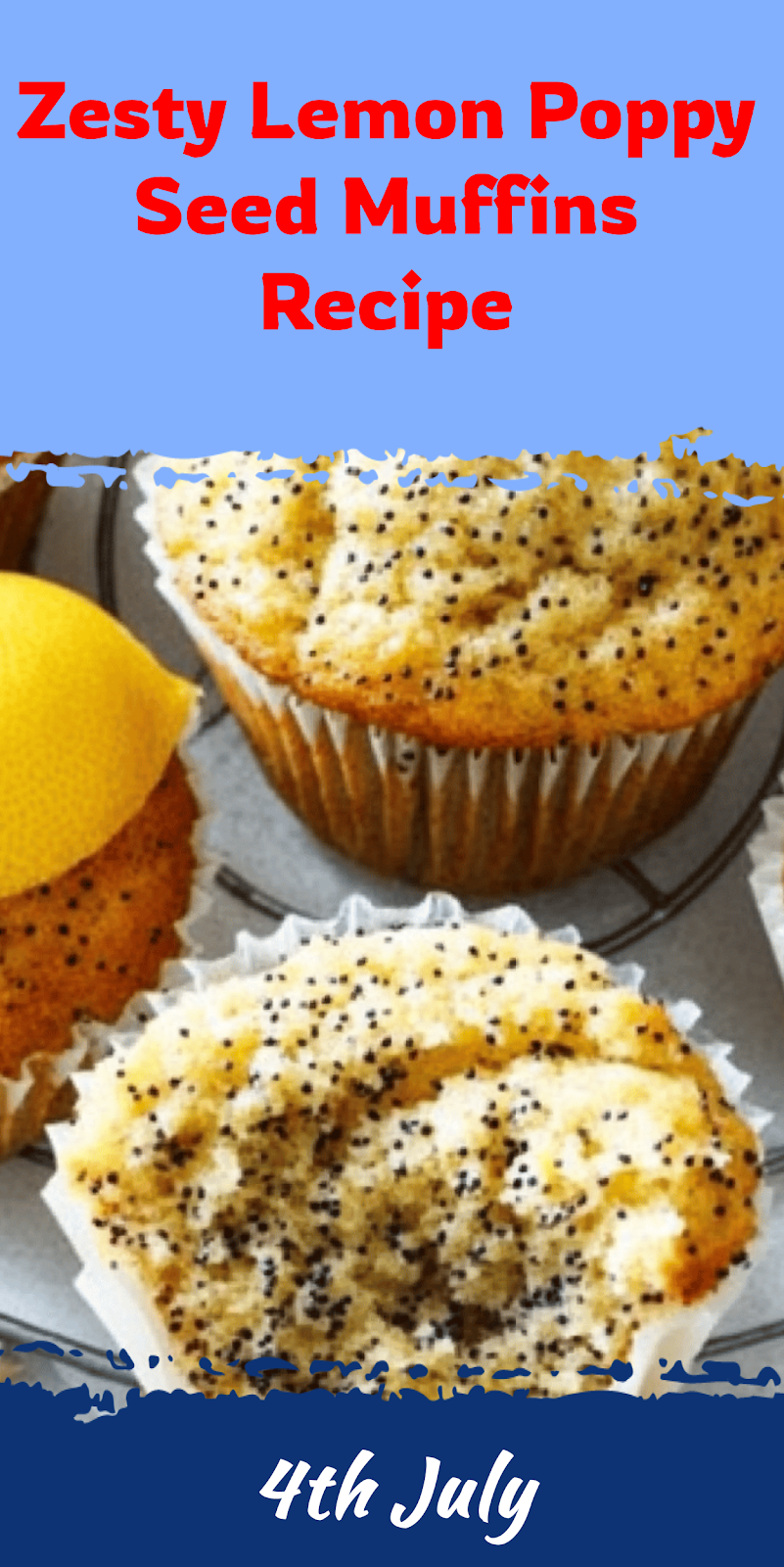 Lemon Poppy Seed Muffins Recipe