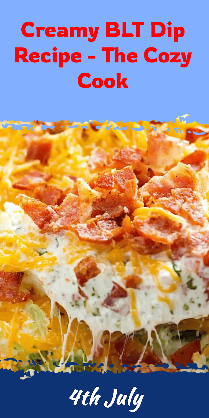 BLT Dip Recipe - The Cozy Cook