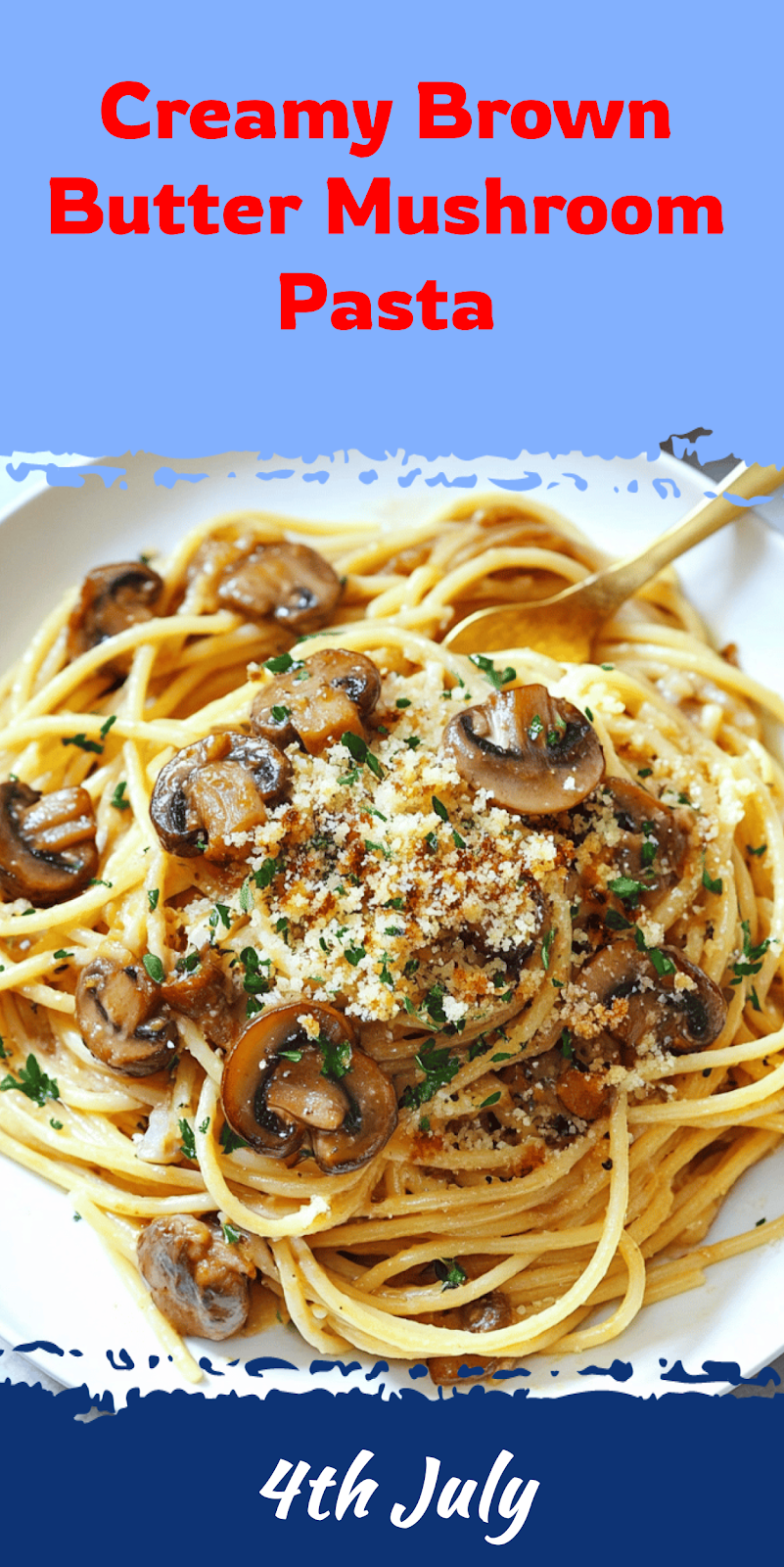 Brown Butter Mushroom Pasta Recipe