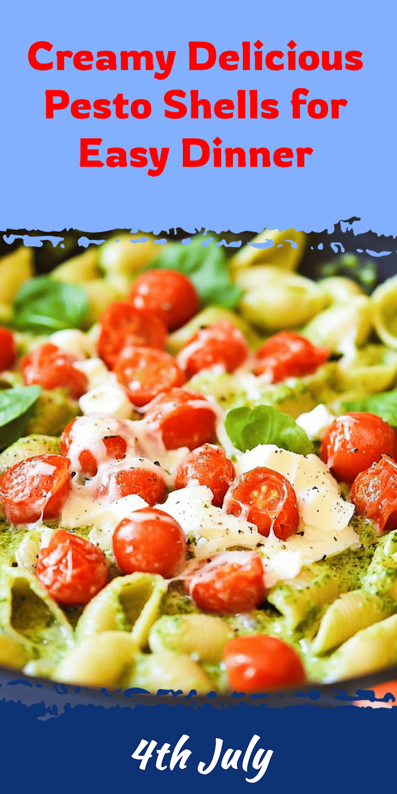 Creamy Pesto Shells Recipe for Easy Dinner