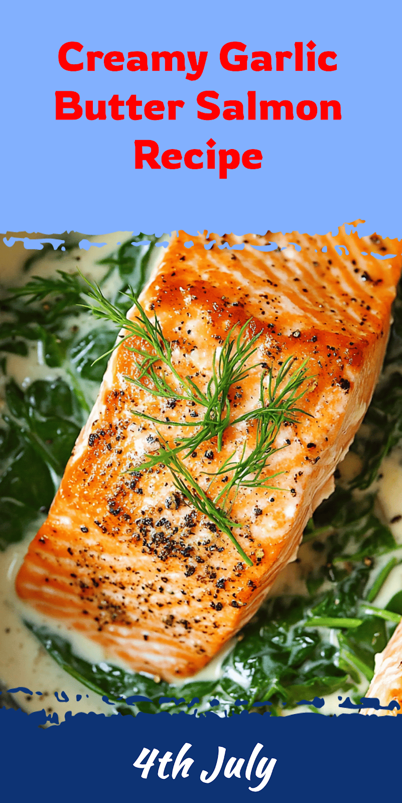 Garlic Cream Sauce Salmon Recipe