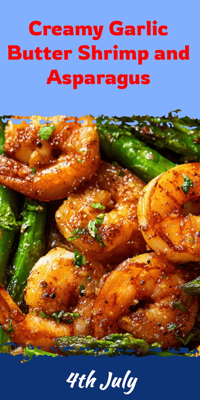 Garlic Butter Shrimp and Asparagus in 20 Minutes