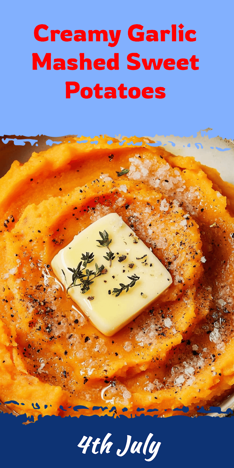 Creamy Mashed Sweet Potatoes Recipe