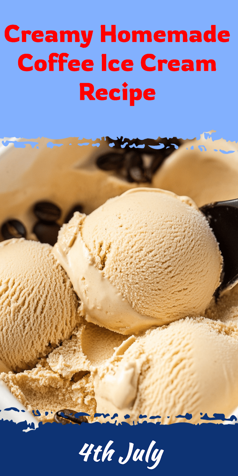 Homemade Coffee Ice Cream Recipe
