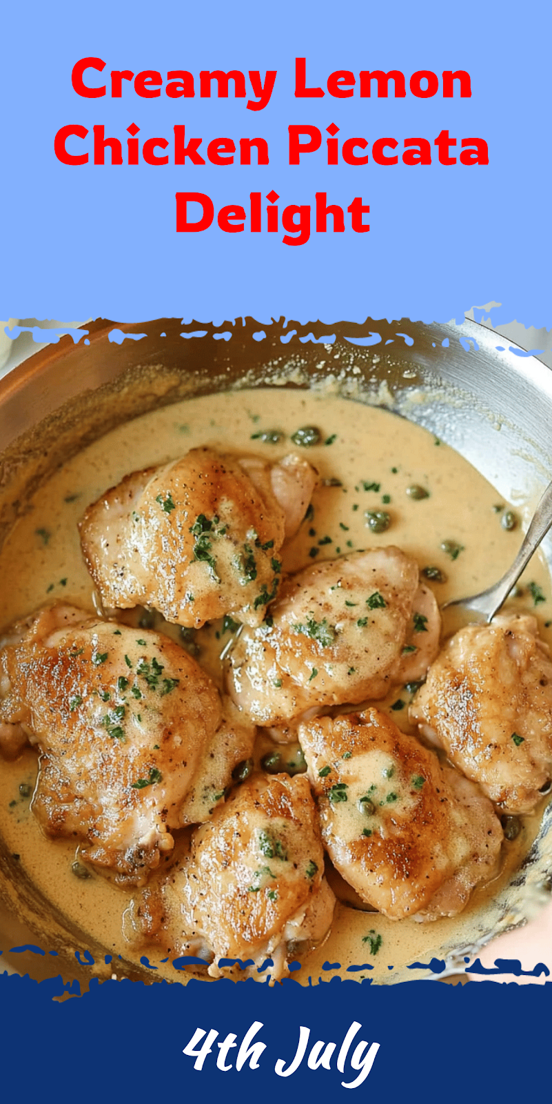 Creamy Chicken Piccata Recipe Delight
