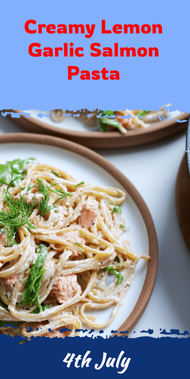 Creamy Lemon Salmon Pasta in 20 Minutes