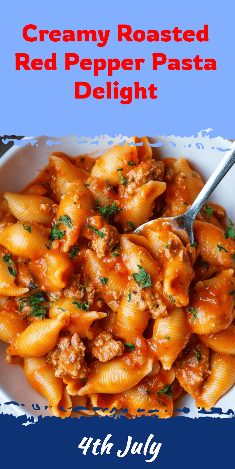 Creamy Red Pepper Pasta Delight