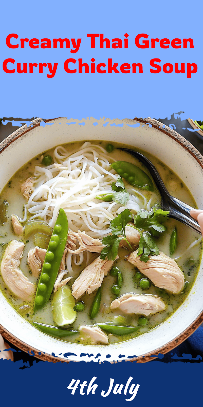 Thai Green Curry Chicken Soup Recipe