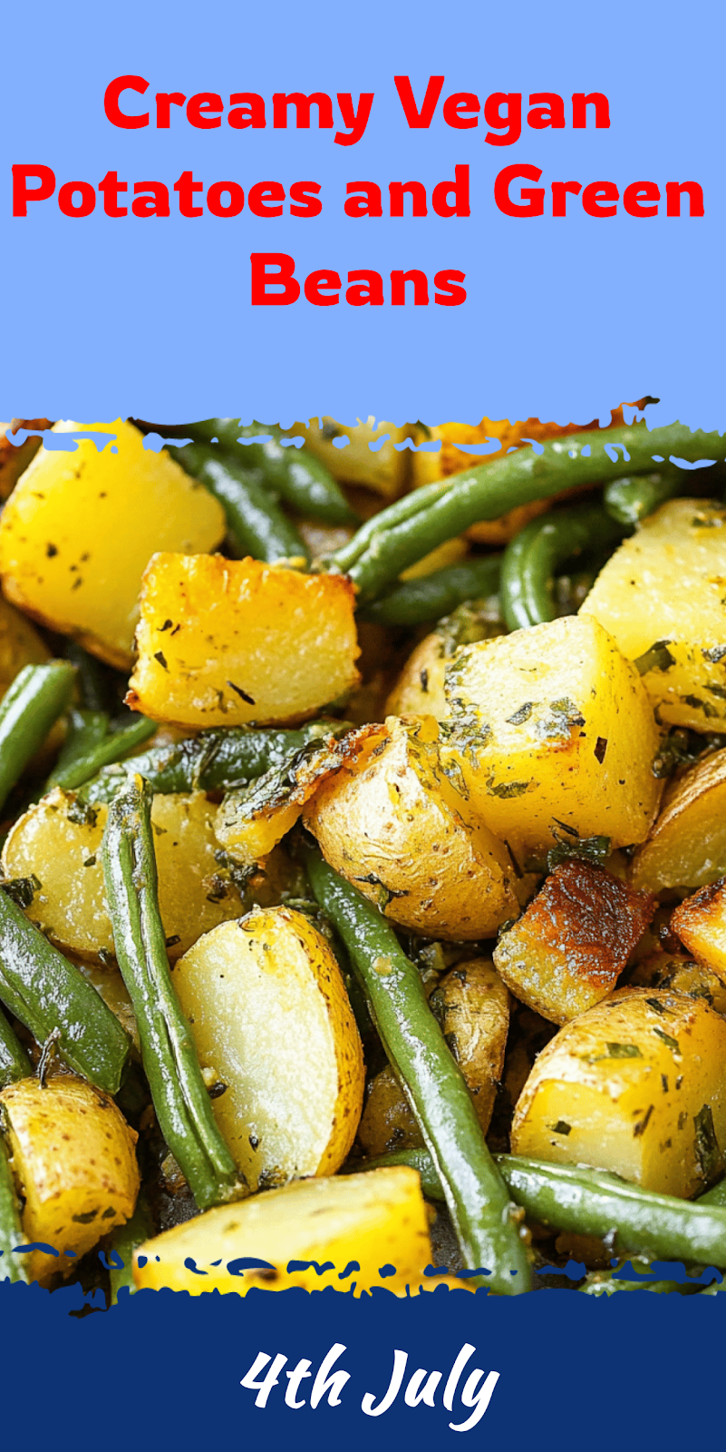 Vegan Potatoes and Green Beans Recipe
