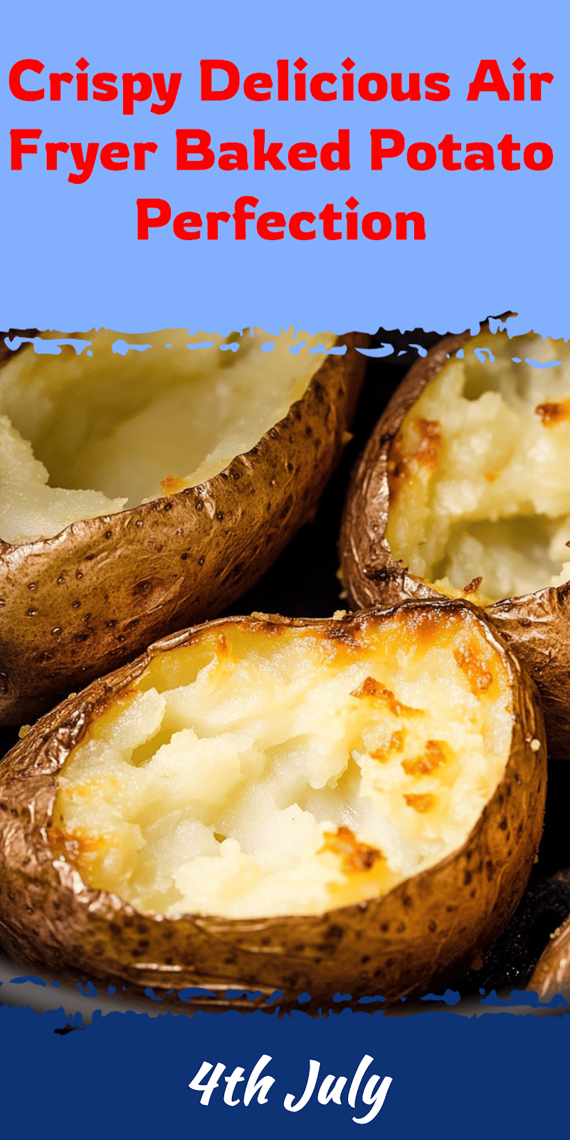 Air Fryer Baked Potato Recipe for Crispy Perfection