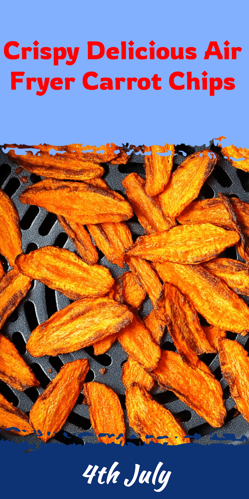 Crispy Air Fryer Carrot Chips Recipe