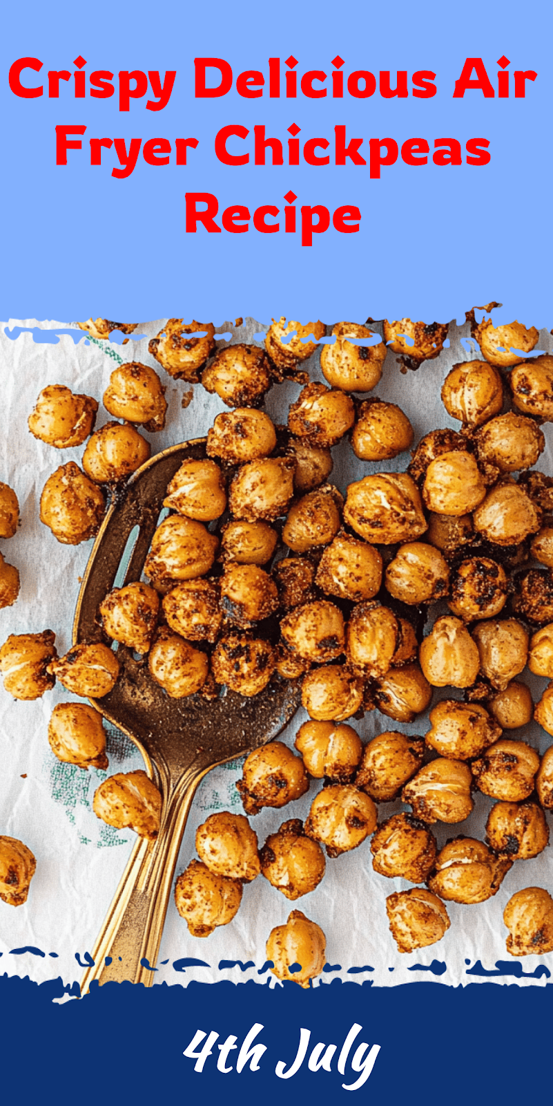 Crispy Air Fryer Chickpeas Recipe