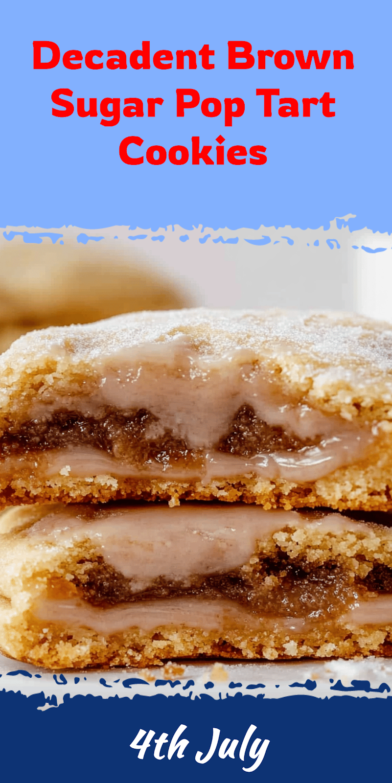 Brown Sugar Pop Tart Cookies Recipe