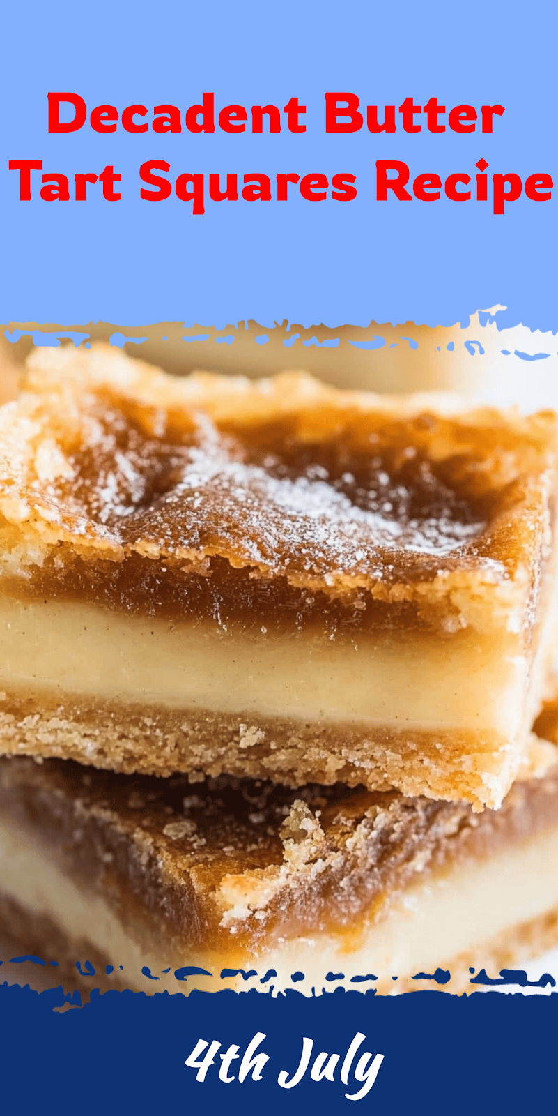 Butter Tart Squares Recipe